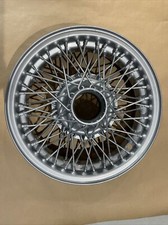 Jaguar MK2 15" x 4.5" Powder Coated Wire Wheel