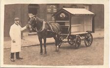 Royton near Oldham. H.Tetlow, English Meat Purveyor. Delivery Horse & Cart.