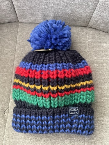 Joules kids bobble winter hat - bobble,