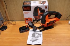 Black & Decker BDCJS18C13 18V Cordless Jigsaw 1x 2Ah Battery, Charger & Blade