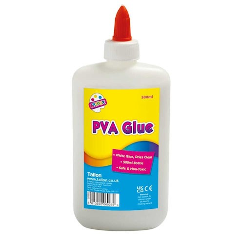 Artbox white pva glue - white, 500ml