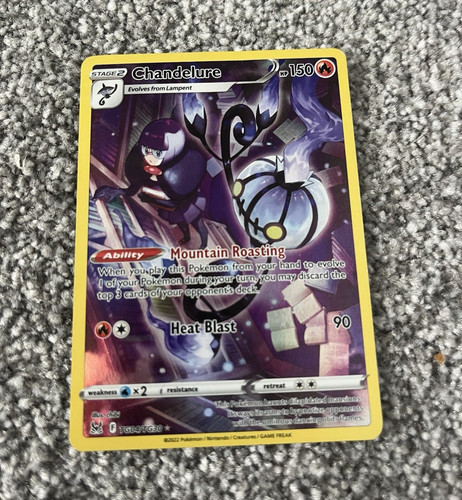 Pokémon tcg chandelure - pokémon,