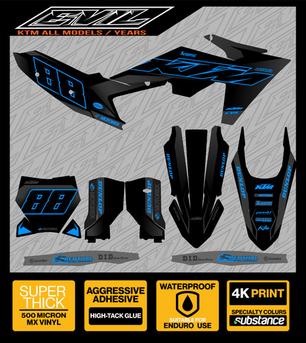 Graphics kit ktm sx sxf - mx,