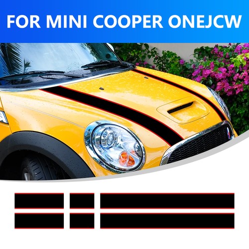 Red decal sticker stripe - red, kit