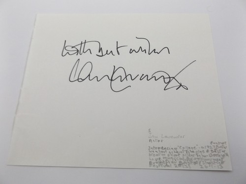 Autograph book page - 7", 6"