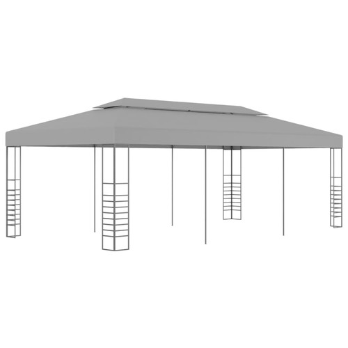 Gazebo 3x6m anthracite - gazebo,
