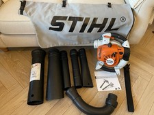 Stihl Sh86c Petrol Leaf Blower With Full Vacuum Kit Like Bg86c excellent con 