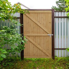 X-brace Garden Door