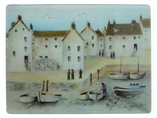 CREATIVE TOPS CORNISH HARBOUR DESIGN WORKTOP SURFACE PROTECTOR SAVER 40CM x 30CM