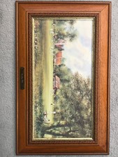 Vintage Cricket Scene Print titled ‘In My Day’ by Terry Harrison -...