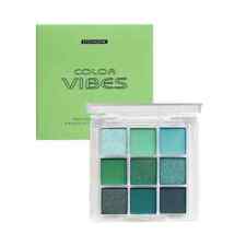 Color Vibes 9-color Green Eyeshadow Palette - Fast & FREE Shipping