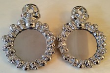 Skull -Photo Frame-Mirror Framer-Custom Ornament - Bikes-Motorcycle-Trike (1pc)