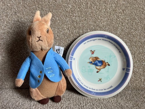 Wedgwood peter rabbit plate - rabbit,