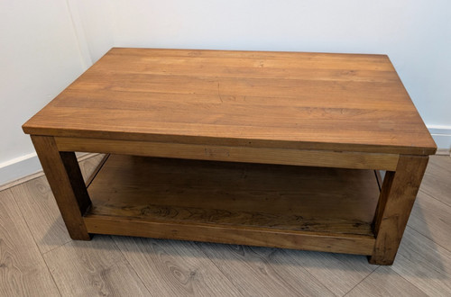 Raft cube coffee table - coffee,