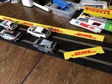 Scalextric Slot Cars scenery  DHL Barriers  Set 5 Track side Scenery.