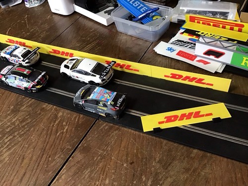 Scalextric slot cars scenery - scalextric,