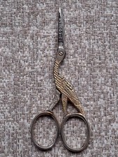 Vintage Toledo steel Stork scissors