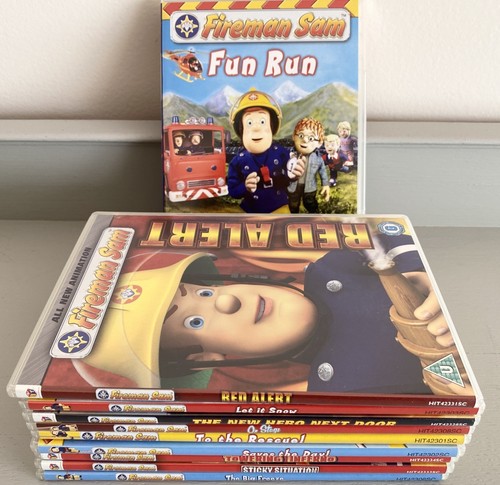 Fireman sam dvd box - fireman,