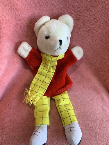 Rupert bear puppet - rupert,