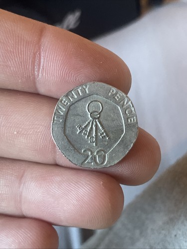 Rare 20p coin - , keys