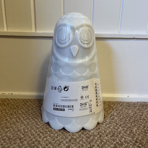 Ikea solbo white - owl, lamp