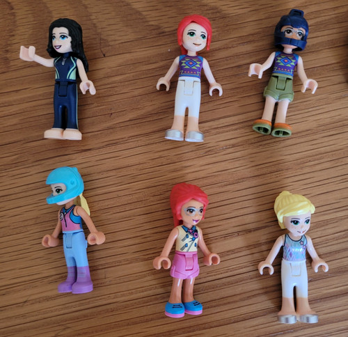 Lego friends minifigures dolls - minifigures,