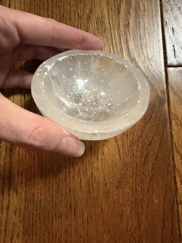 White natural selenite crystal - natural,