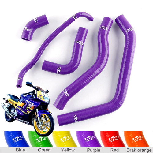 Purple silicone radiator hoses - purple,