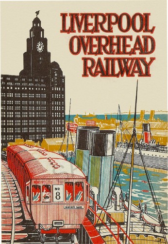 Vintage poster liverpool - poster,