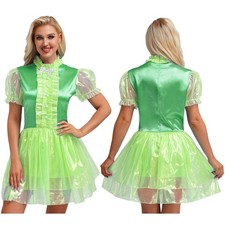 Women's Shiny Sissy Maid