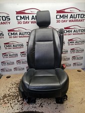 LAND ROVER FREELANDER 2 L359 DRIVERS FRONT LEATHER SEAT BLACK HEATED 06-15