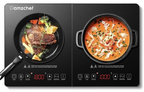 Amzchef double induction hob - amzchef,