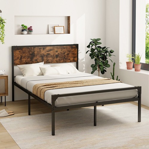 Double size metal bed - size,