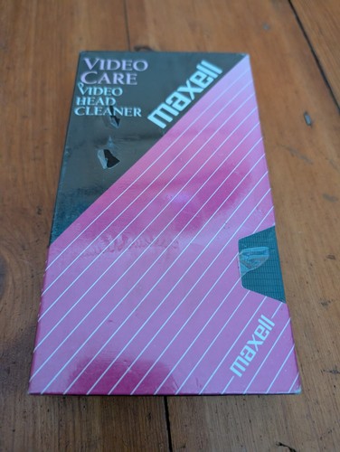 Maxell vhs vcr pal - maxell,