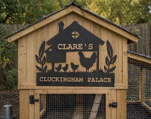 Chicken coop personalised - coop,