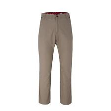 Mens Cotton Straight Fit Pants Stretch Casual Rugged Utility Trousers