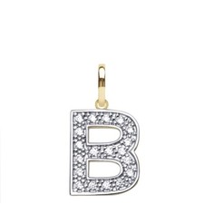 GOLD INITIAL PENDANT & CHAIN