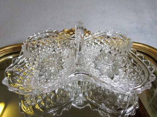 Lovely vintage glass butterfly - glass,