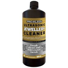 ProKleen Ultrasonic Jewellery Cleaner Solution Fluid Cleans Gold Silver Gems
