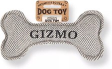 Squeaky Dog Toy Bone Shaped