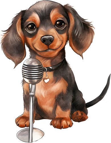 Singer dog colourful bedroom - colourful,