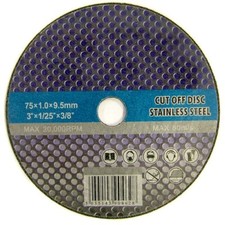 20 PACK OF 75MM 3" THIN METAL CUTTING DISC - CUT OFF TOOL WHEEL