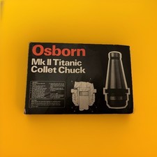 Osborn Titanic MK II Collet Chuck Small Size Precision Tool Holder