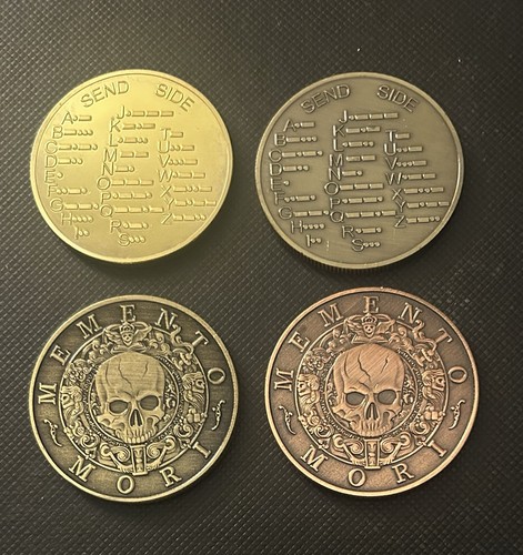 Memento mori morse - morse, code