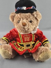 Glorious Britain Beefeater Bear Plush Stuffed Animal Royal Guard Keel Toys