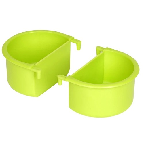 2pcs bird feeder bowl cage - 2pcs,