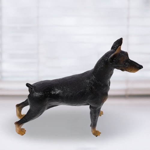 Reusable small brown - reusable, doberman