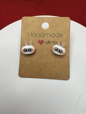 Ragdoll Kitten Stud Earrings