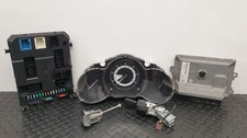 CITROEN C3 MK2 FL (MY40) 2015 1.0 PETROL LOCK SET, ECU KIT & SPEEDO 9811545080