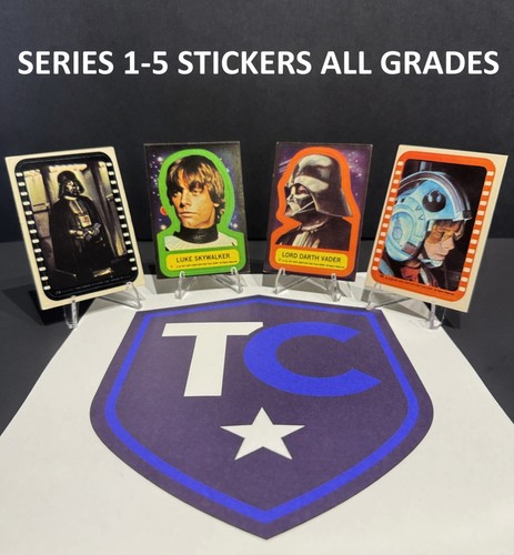1977 star wars - wars, stickers